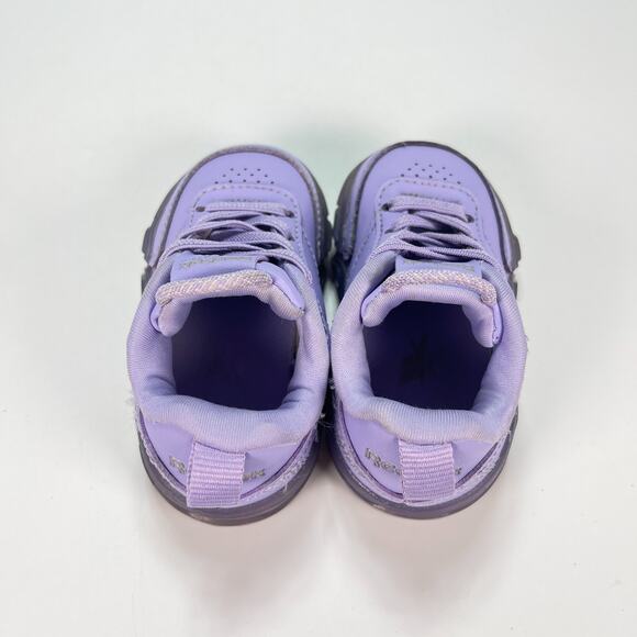 Reebok Club C Cardi B Crisp Purple Athletic Sneakers Lace Up GX5028 Kids Size 4 - Picture 6 of 9
